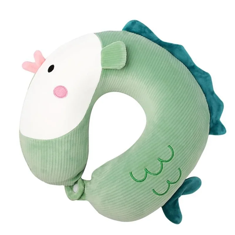 

Cartoon Cute For Kids Neck Pillow For Traveling, Airplane Memory Foam Travel Pillow For Kids