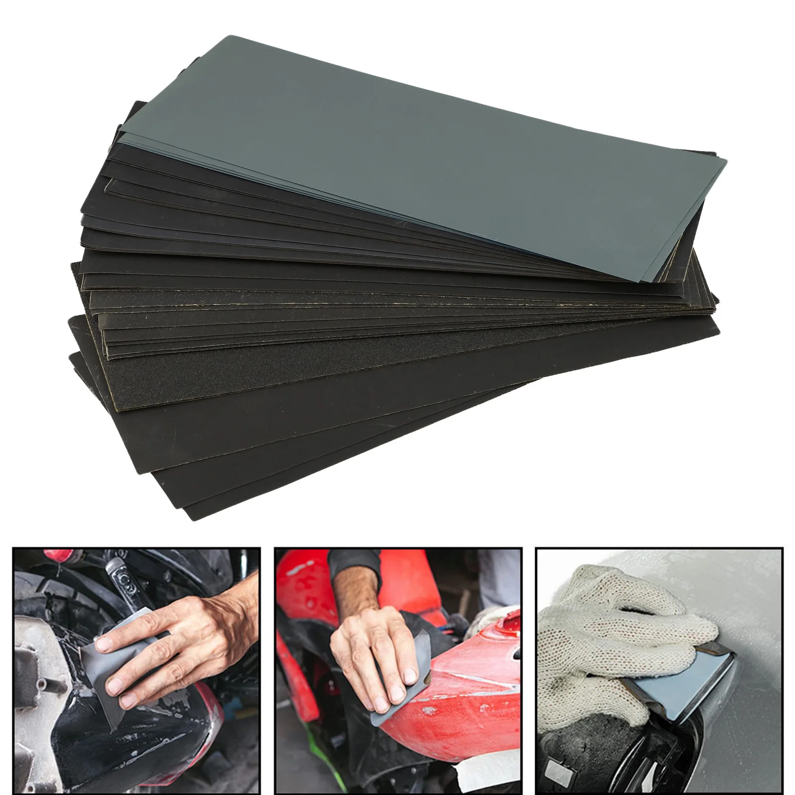 Professional Grade Waterproof Sandpaper 36PCS 23 x 9 3 cm Perfect for Car Polishing and Wood Furniture Sanding