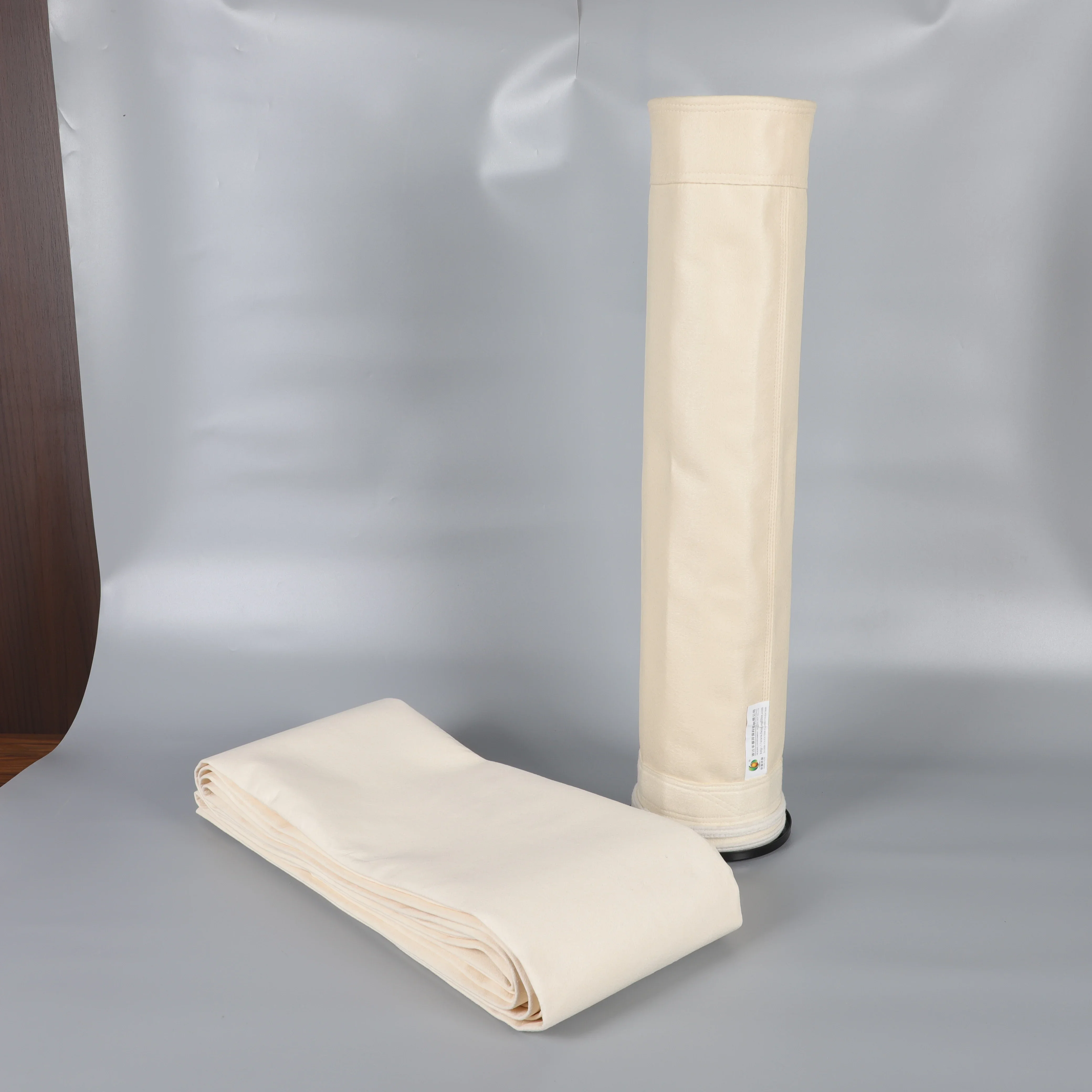 【From China】Industrial High-Temperature PPS N-eedle Felt Dust Filter Bag Glass Fiber Pulse Dust Collection Nonwoven Technique