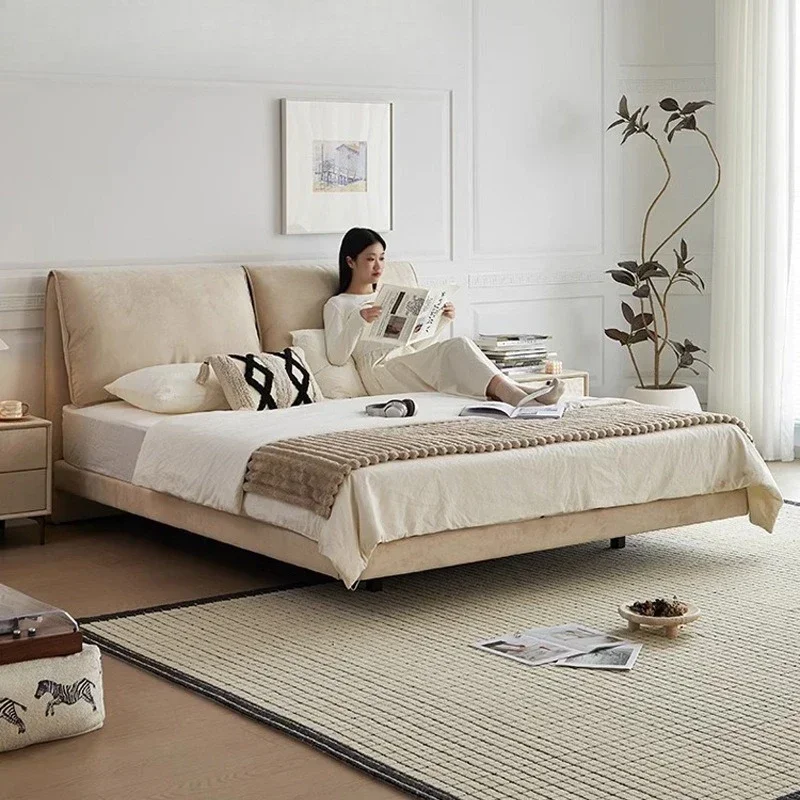 Cream wind baby elephant ear suspension fabric bed