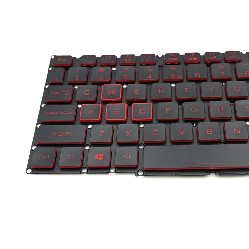 Imagem -04 - Teclado Retroiluminado para Acer Nitro An51554 43 44 An515-55 An517-51 52 An715 511 Novo