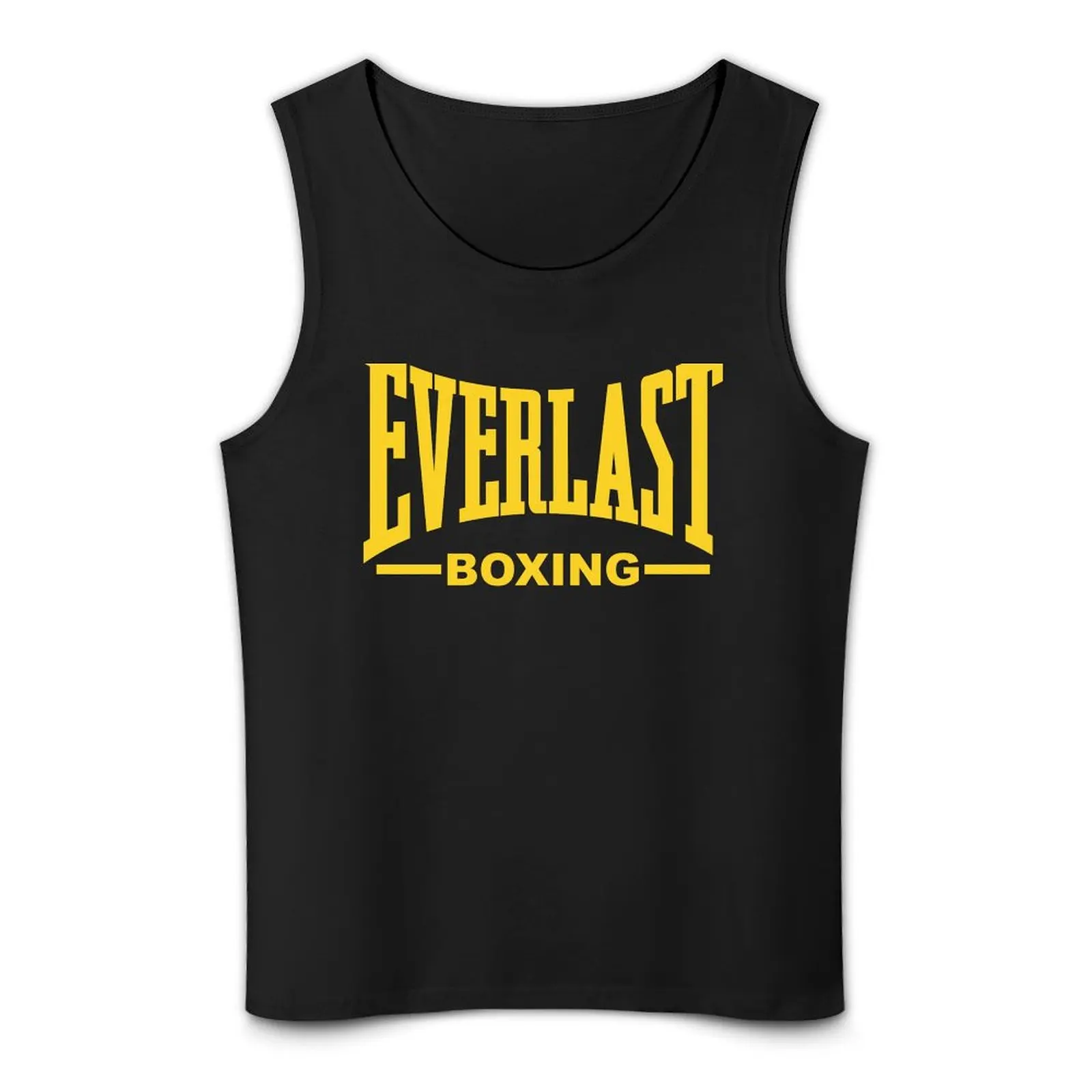 Everlast Yellow Boxing Tank Top summer clothes T-shirt sports