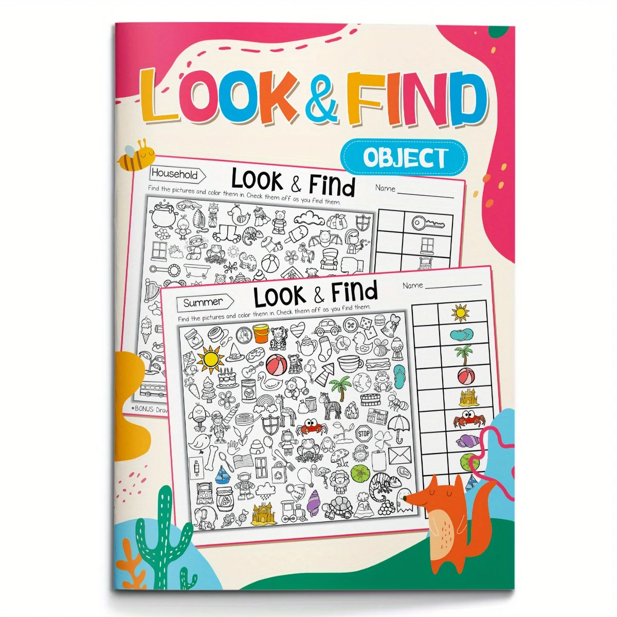 Alphabet Tracing Workbook for Kids Activity Book with Dotted Letters Uppercase and Lowercase Practice Develop Writing and