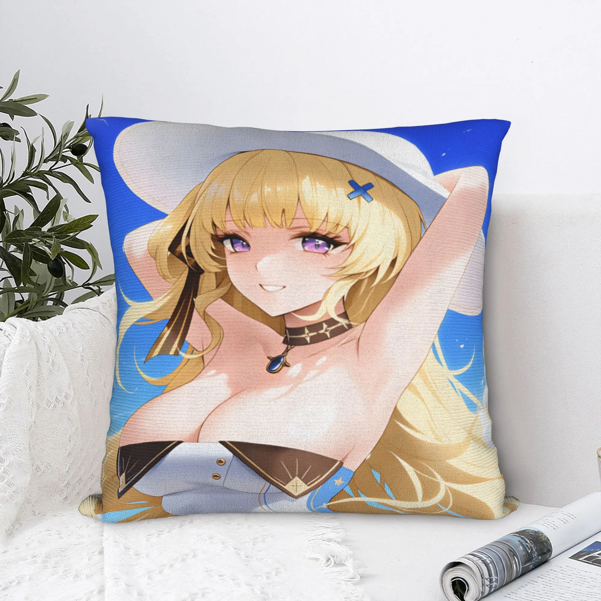 Wuthering Waves Game Pillowcases  Funny Pillow Case For Sofa Car Home Decor Soft Pillow Cover