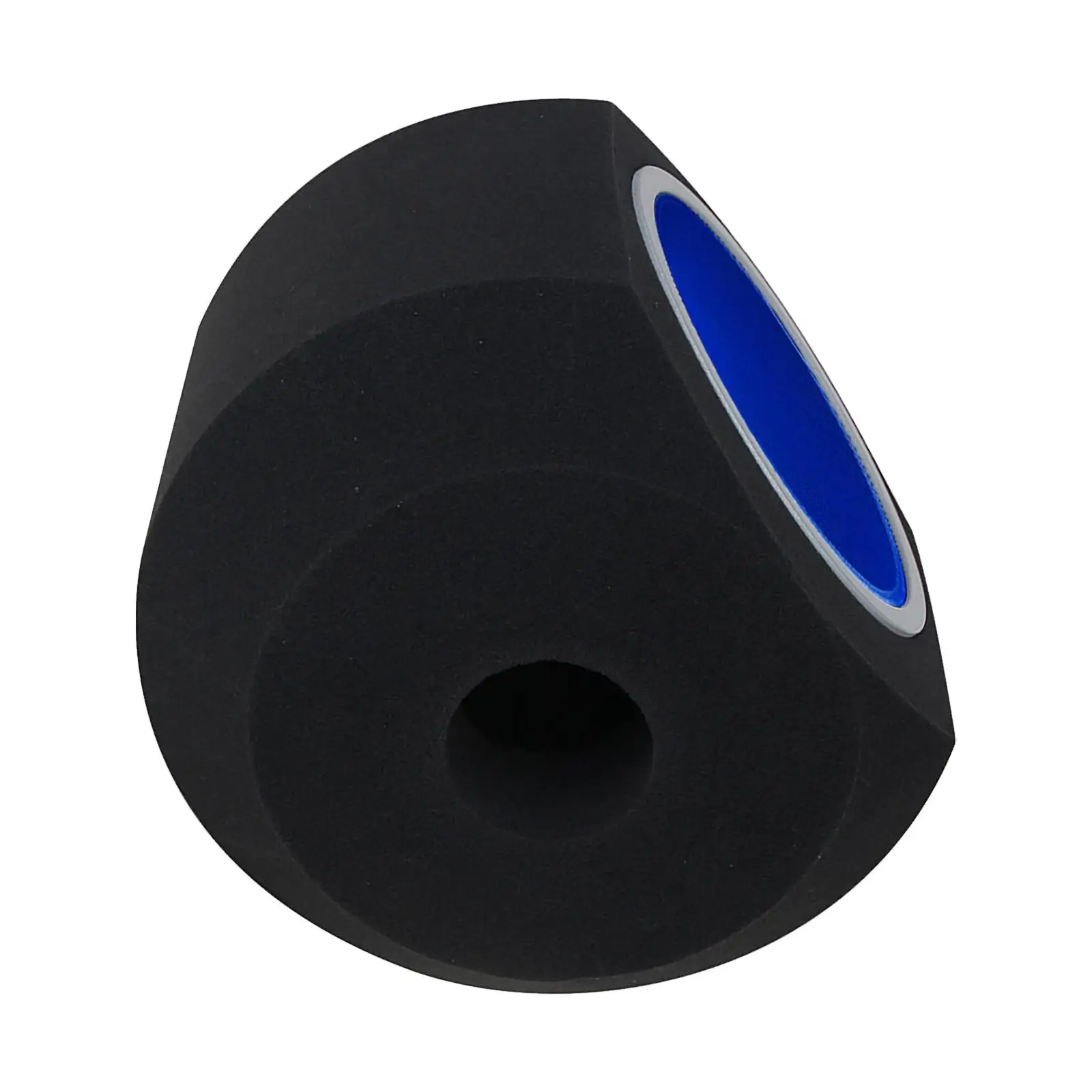 Vocal Recording Foam Mic Shield Wind Filter for Cardioid Microphone Studio Booth Noise Reduction Screen