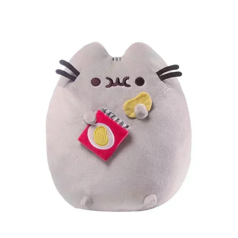 Pusheen Kawaii Plüschtier Donut Einhorn Raumdekoration Anime Kartoffelchip Eiscreme Pizza Kuchen Katze Stofftier Puppen Geschenk