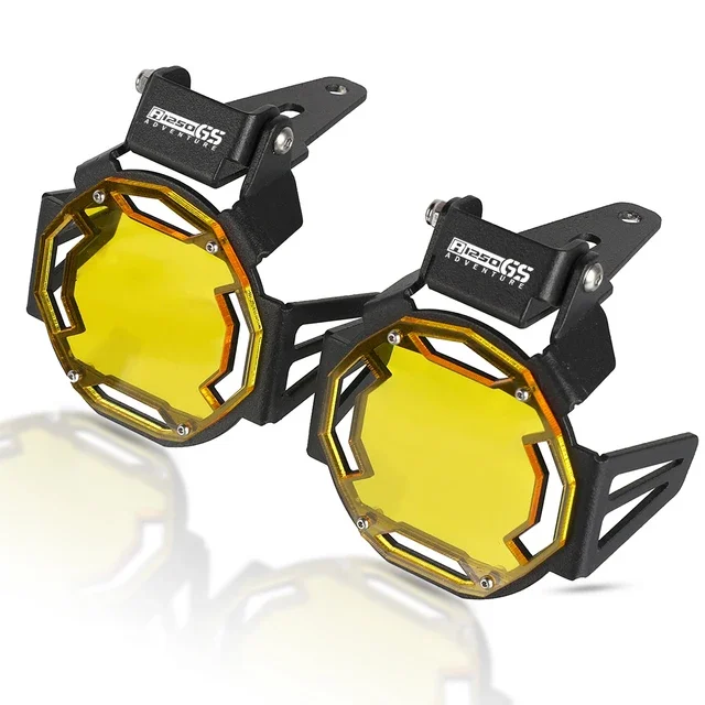 

-Motorcycle Fog Lamp Cover, Grille Protector