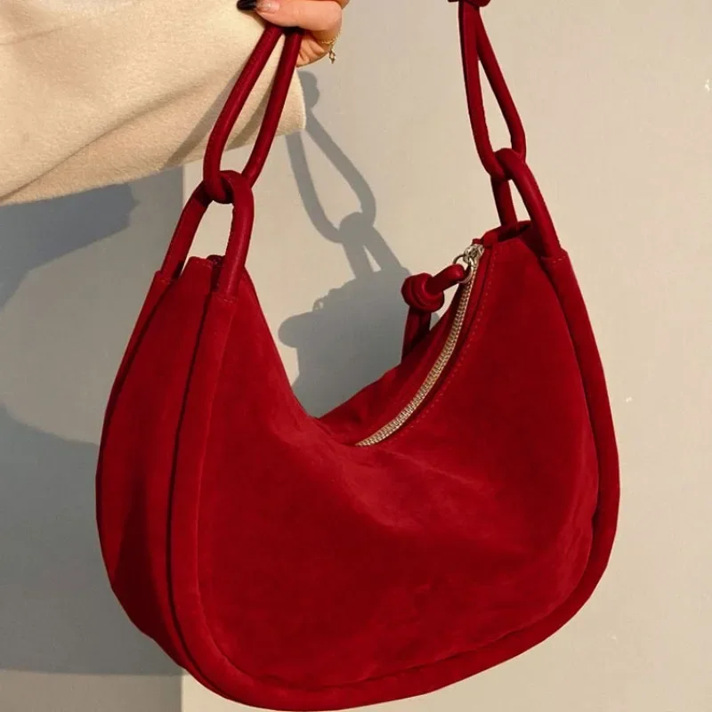 Crossbody Bags Women PU All-match Shoulder Elegant Large Capacity Handbag Office Lady Casual New Korean Style Chic Girl