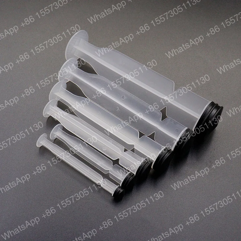 1000PCS wholesale syringe push rod hand push straight screw dispensing syringe 3 ml-50 ml syringe push rod