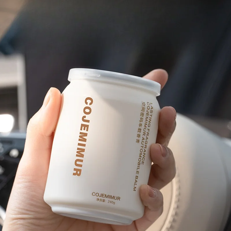 Car Aroma Balm Vehicle Fragrance Flameless Aroma Indoor Bedroom Long Lasting Air Freshener Bathroom Deodorant Car Perfume