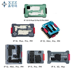 XZZ iScoket scheda madre dispositivo di prova telaio centrale per iPhone X XS 11 Pro Max 12 mini 13 Pro MAX 14 15 Plus Tester scheda logica