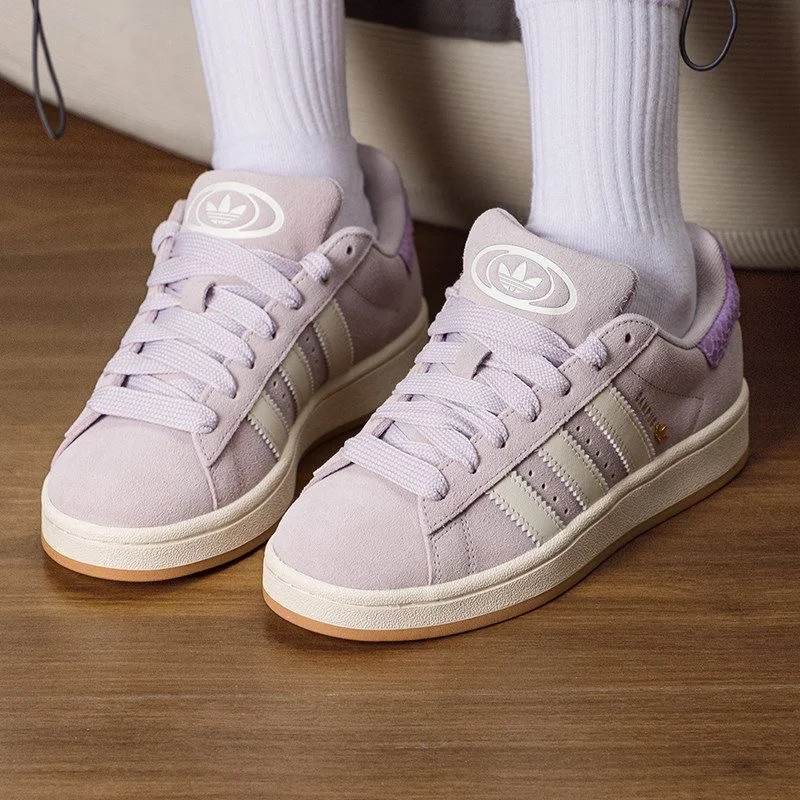 Adidas Originals Campus 00s, cow split-layer leather, comfortable classic bread shoes, low-top, casual sneakers, women's sHP3540