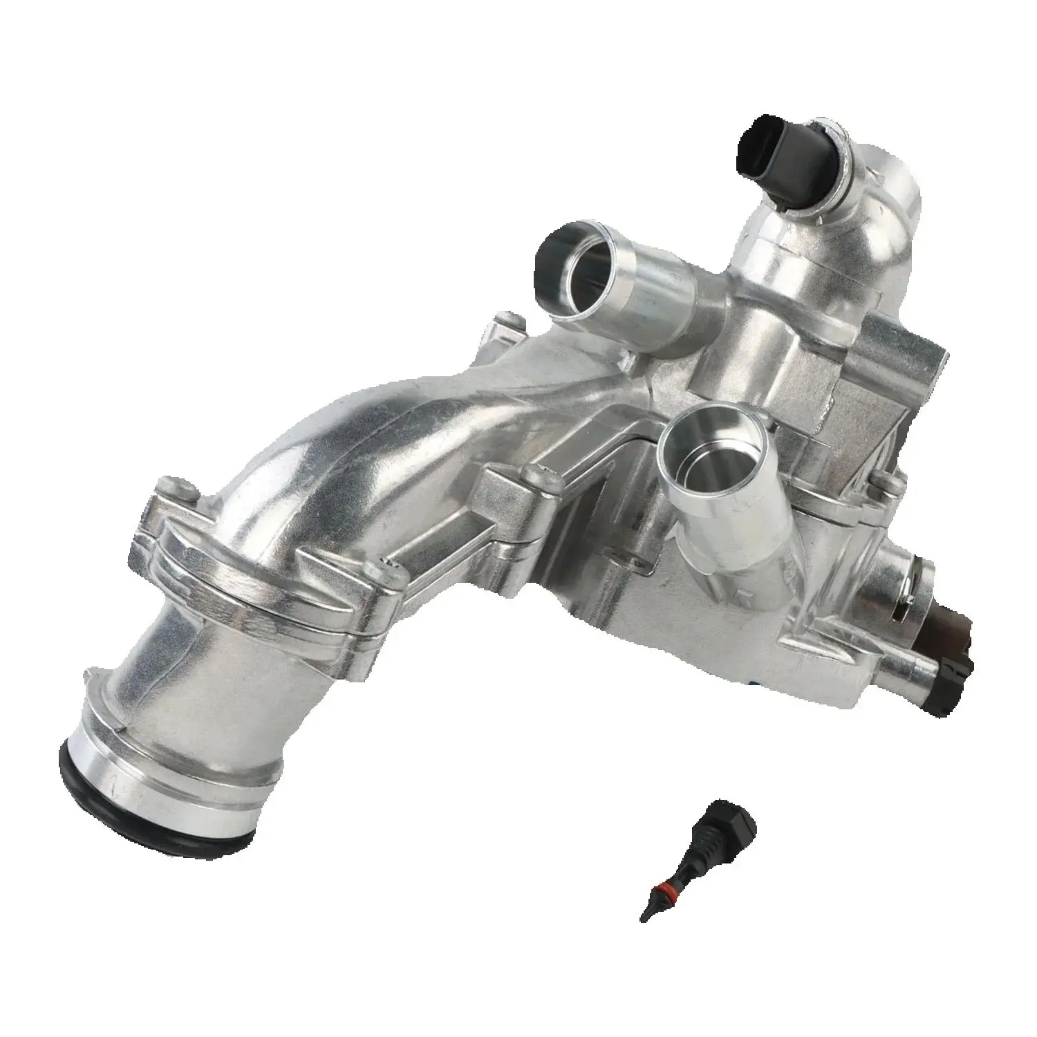 11537534521 Thermostat Housing Aluminum Upgrade for MINI Cooper R56 R57 R58 R59 R61 Citroen C4 Peugeot 308 1.6L