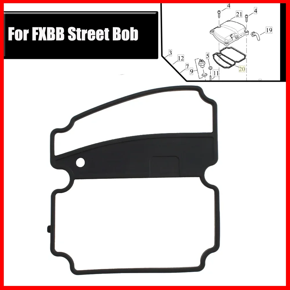 Upper Transmission Cover Gasket For Harley-Davidson Fat Boy Road King Electra Street Glide Low Rider FXST FLDE Softail Standard