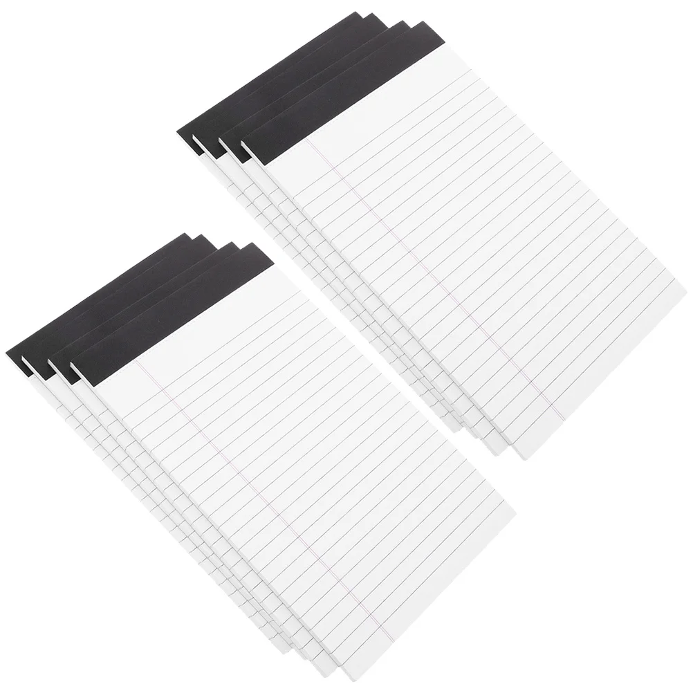 8Pcs Memo Pad A5 Notepad Pocket Size Tear Off Notepad Smooth Writing Paper Pad for Work Study Convenient Note Books