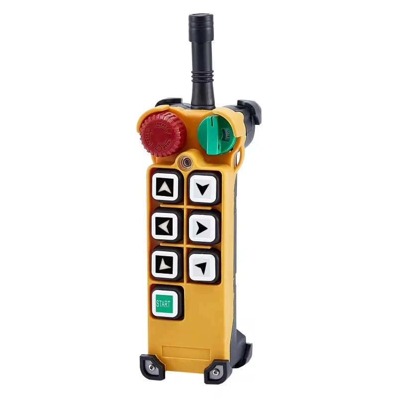 F24-6S wireless remote control 1 transmitter / 6 buttons 1 Speed Hoist crane remote control transmitter