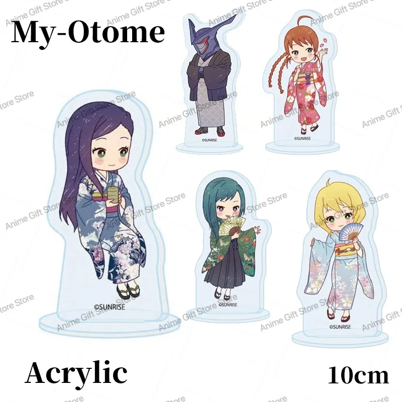 

Cute Girl Anime My-Otome Acrylic Stand Plate Decoration Originality Desk Display Gifts Fan Collection Accessories Keychain 10cm