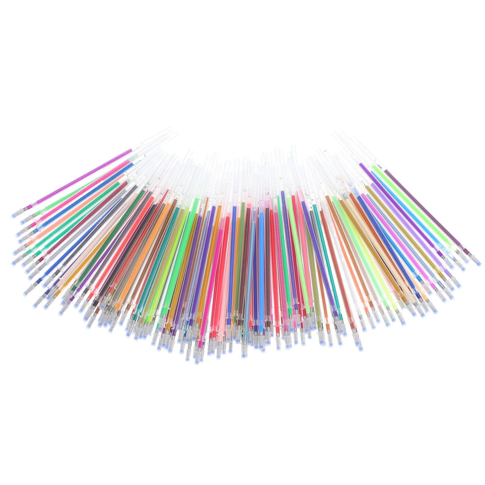 

120 Pcs Scrapbook Gel Refill Glitter Coloring Pen Replacements Drawing Refills DIY Scrapbooking Metallic Ink Pastel