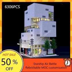 6306PCS Sugar Building Modular MOC Creative street view Model Building Blocks Architecture Education Assembly Model Toys Gifts