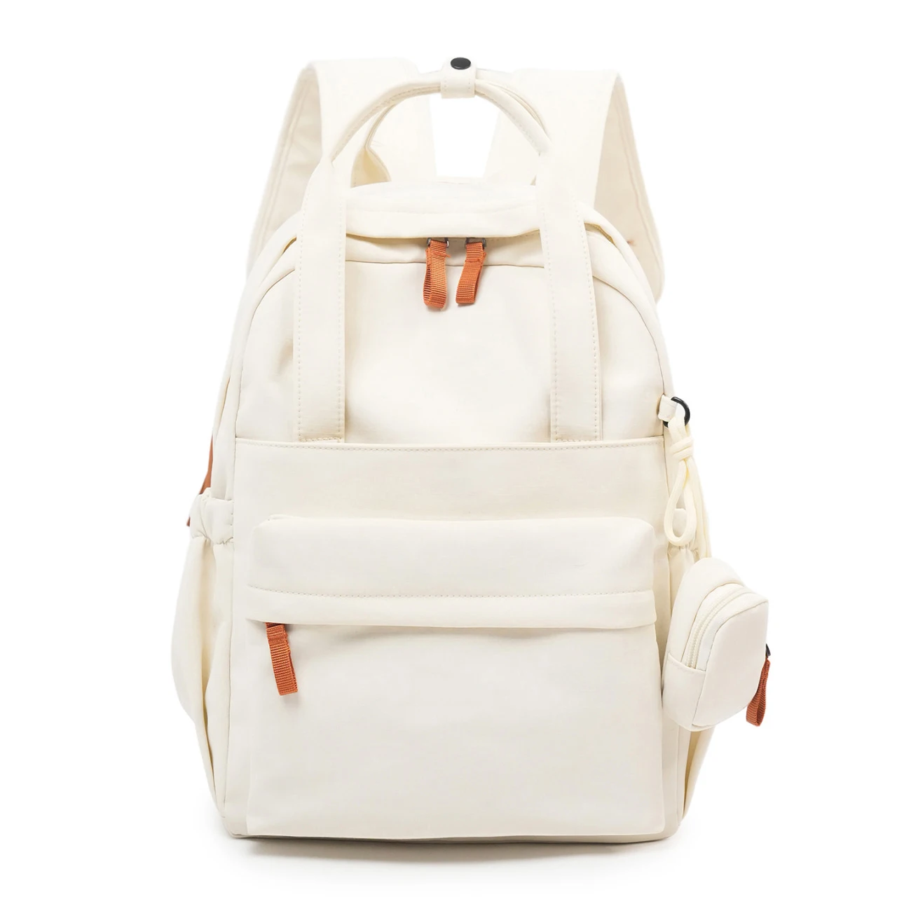 TANGCOOL Lightweight Women Backpack Detachable Small Coin Bag Multi Pocket Laptop Rucksack For School Travel Daily Commute Use