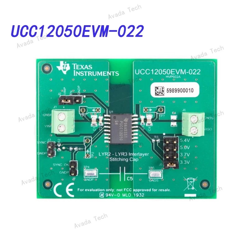 Avada Tech UCC12050EVM-022 Power Management IC Development Tool 500MW R-ISO ISO BIAS Supply