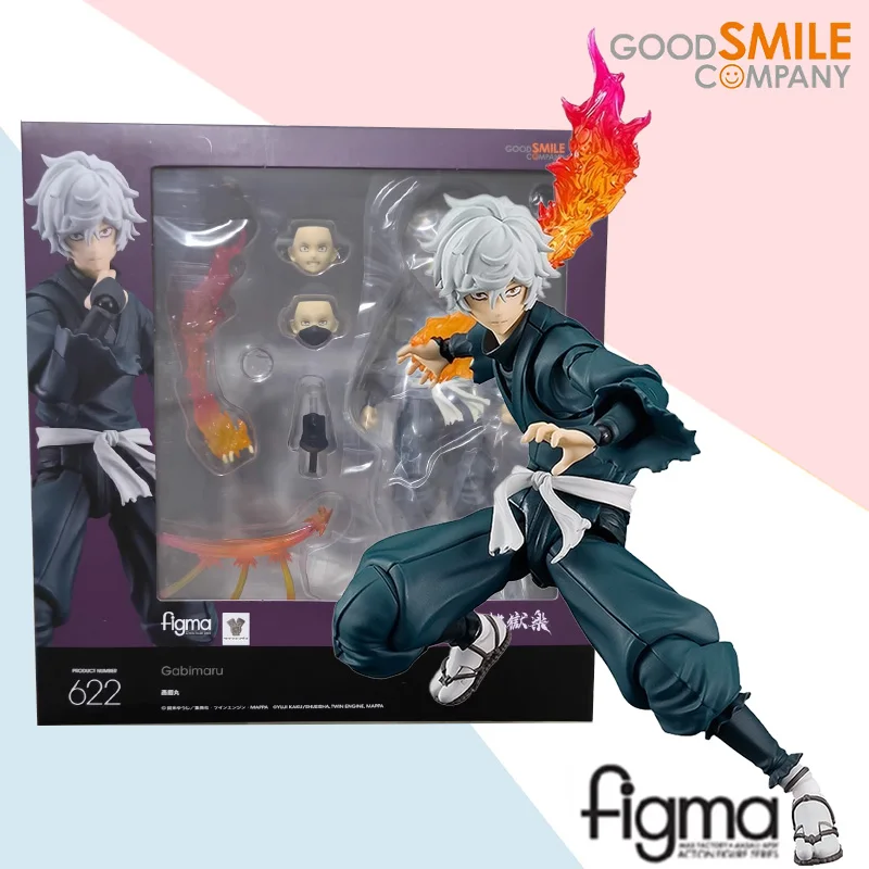 Original GOODSMILE Figma 622 Gabimaru Hells Paradise Jigokuraku Anime Action Figure Toy Assembly Model Ornaments Collection Gift
