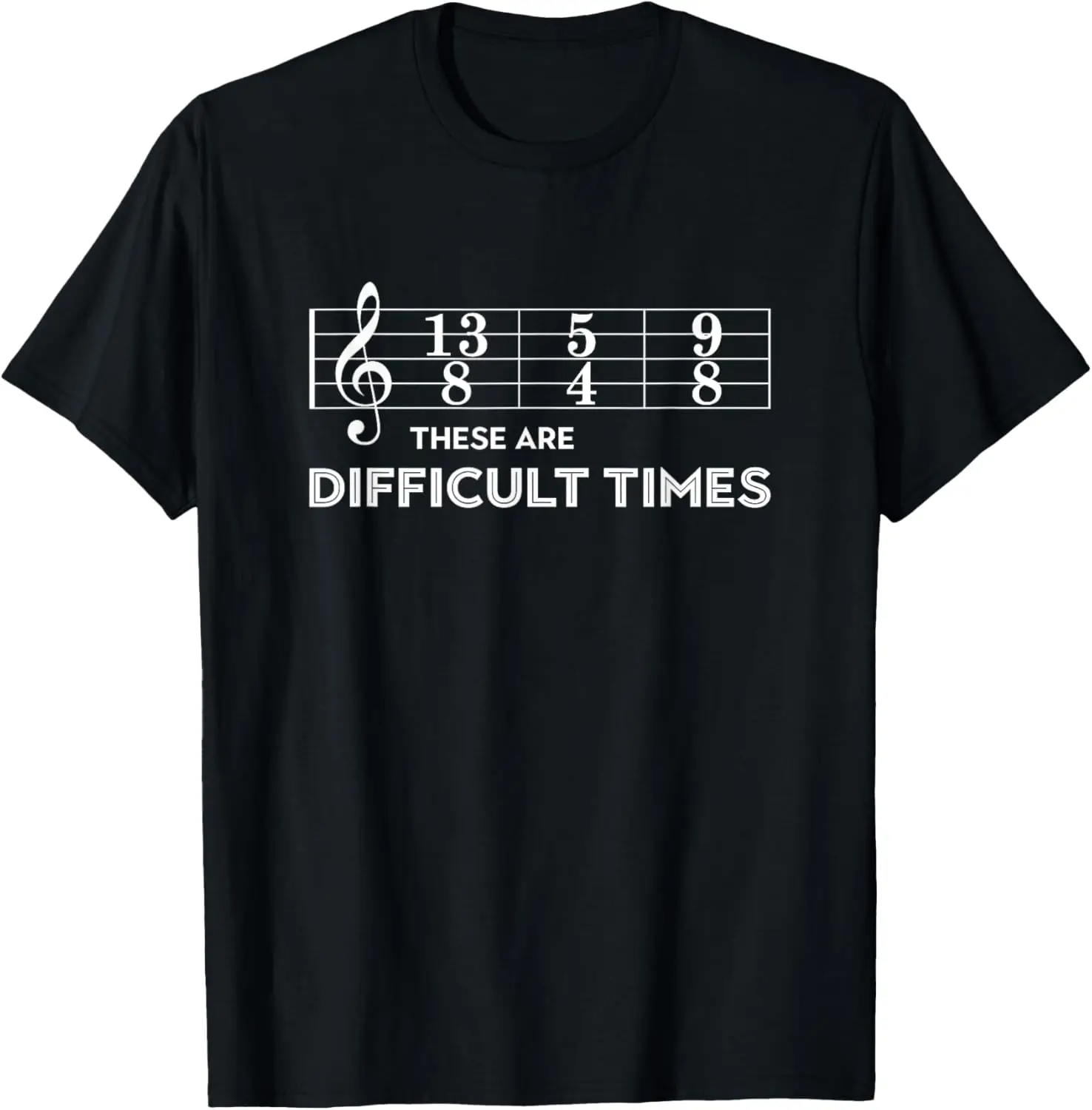Camiseta Músico - esses são tempos difíceis