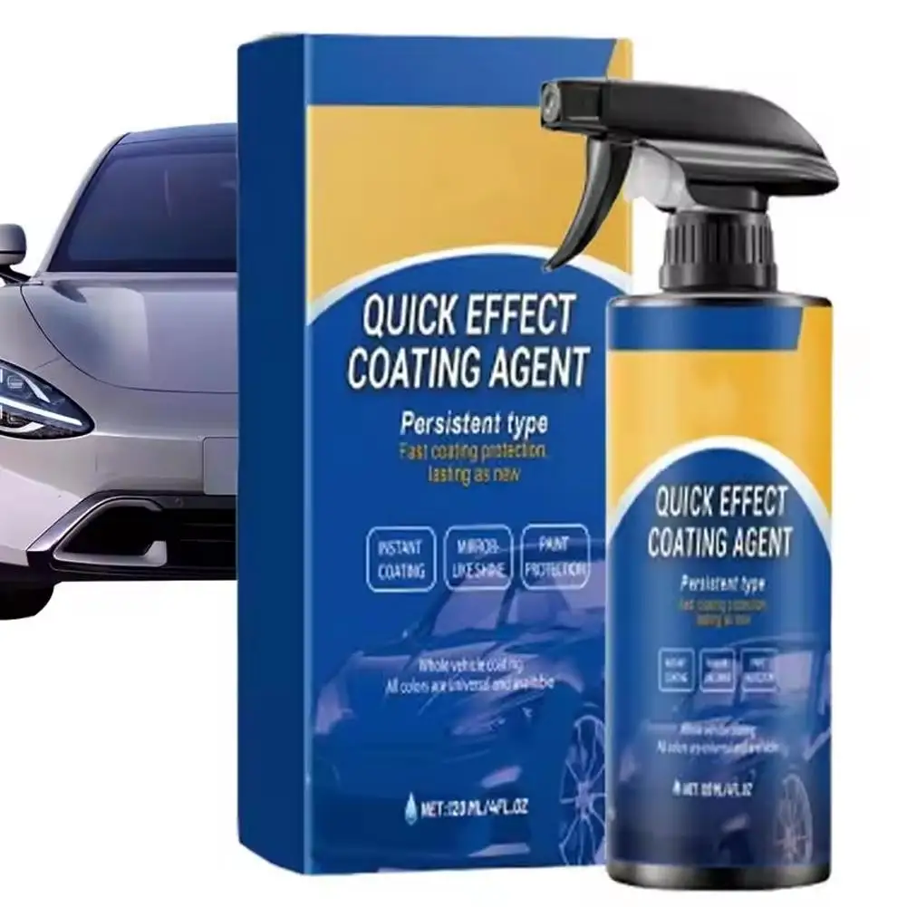 Car Coating Spray Quick Effect Coating Spray 120ml Coating Agent Spray High Protection Quick Car Scratch Remover For Vehicles