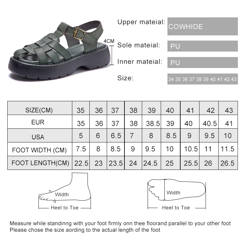 AIYUQI Sandals Women Summer 2024 New Genuine Leather Baotou Roman Sandals Ladies Retro Hollow Woven Women Sandals