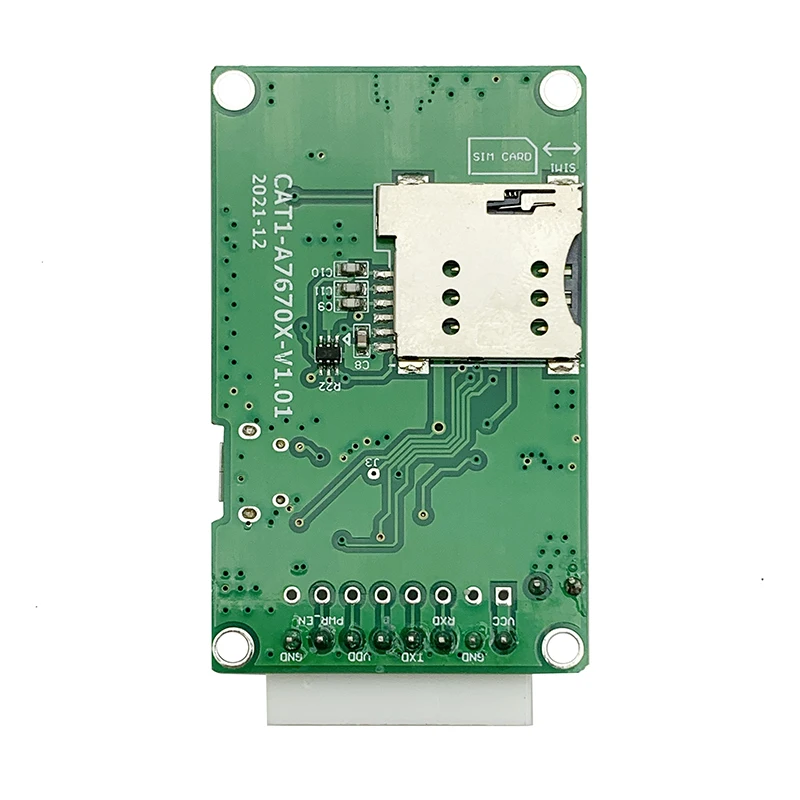 SIMCOM A7670SA LTE Cat1 module core board with SIM card slot TTL UART 2G LTE-FDD B1/B3/B5/B7/B8/B20 GSM 900/1800MHz