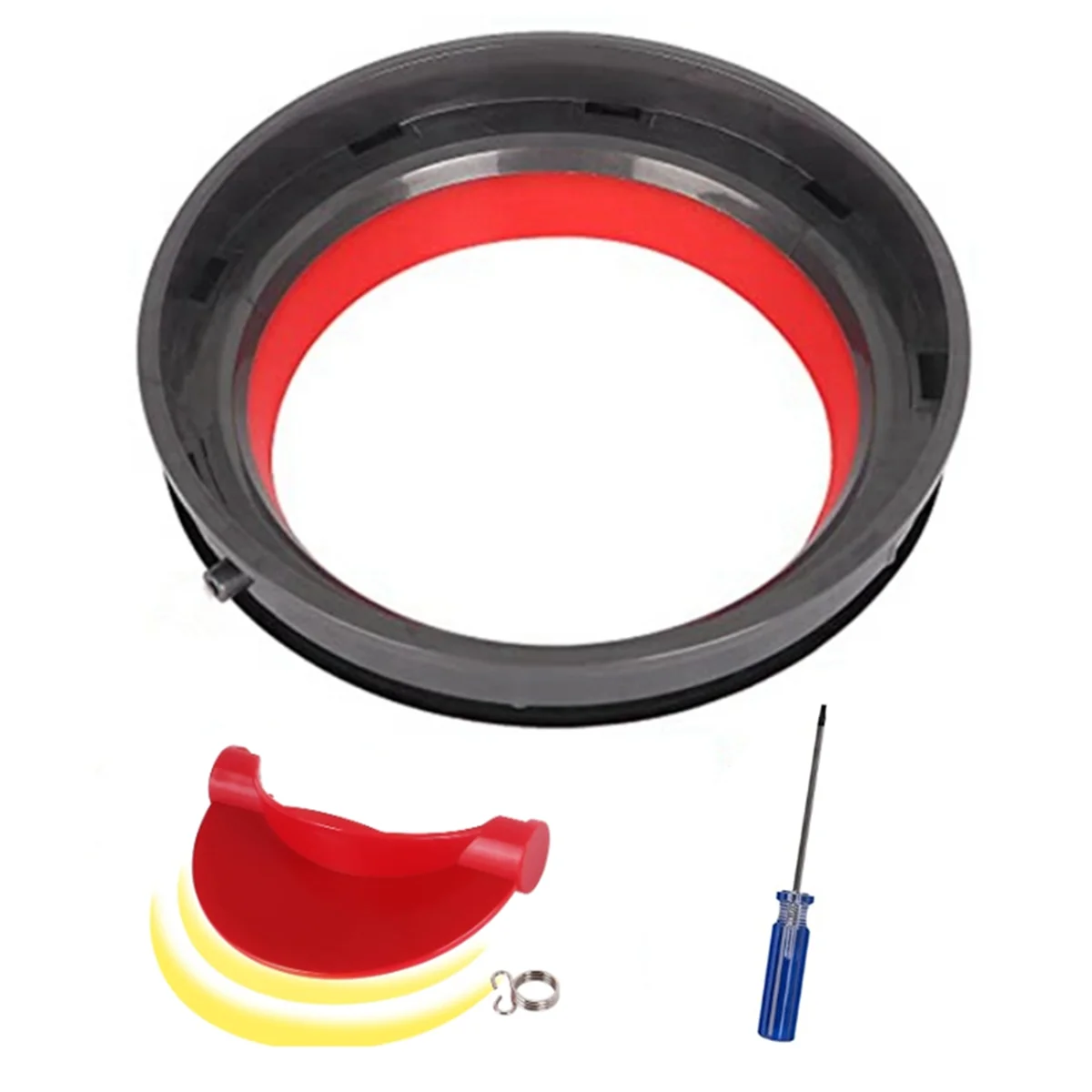 For Dyson V11 V15 SV14 SV15 SV22 Vacuum Dust Bin Bucket Top Fixed Sealing Ring Replace Parts