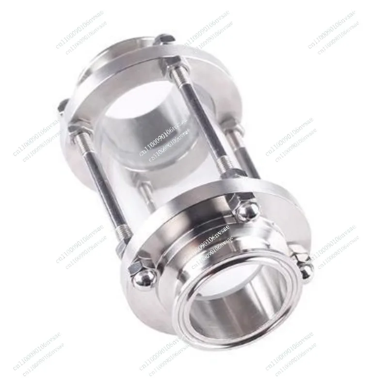 viewing tube and food-grade welded pipe viewing mirror 304 food-grade sanitary