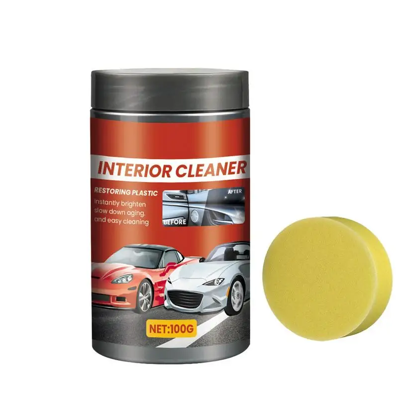 

Automotive Trim Restorer powerful Dashboard Cleaner dust stain remover Auto Interior Polishing multifunctional Detailing Cream