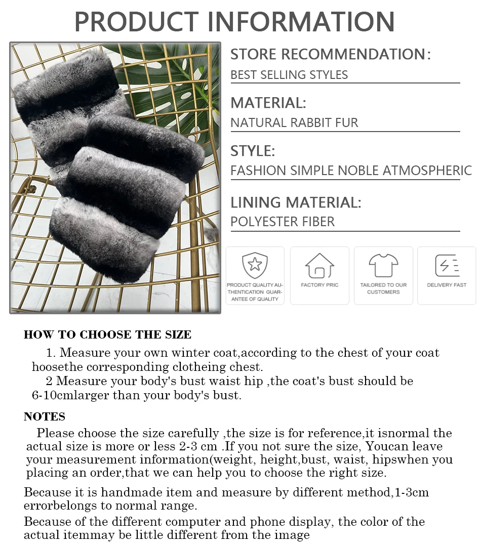 분리형 친칠라 모피 슬리브 손목 수갑 천연 렉스 토끼 모피 수갑 실제 친칠라 모피 베스트 셀러