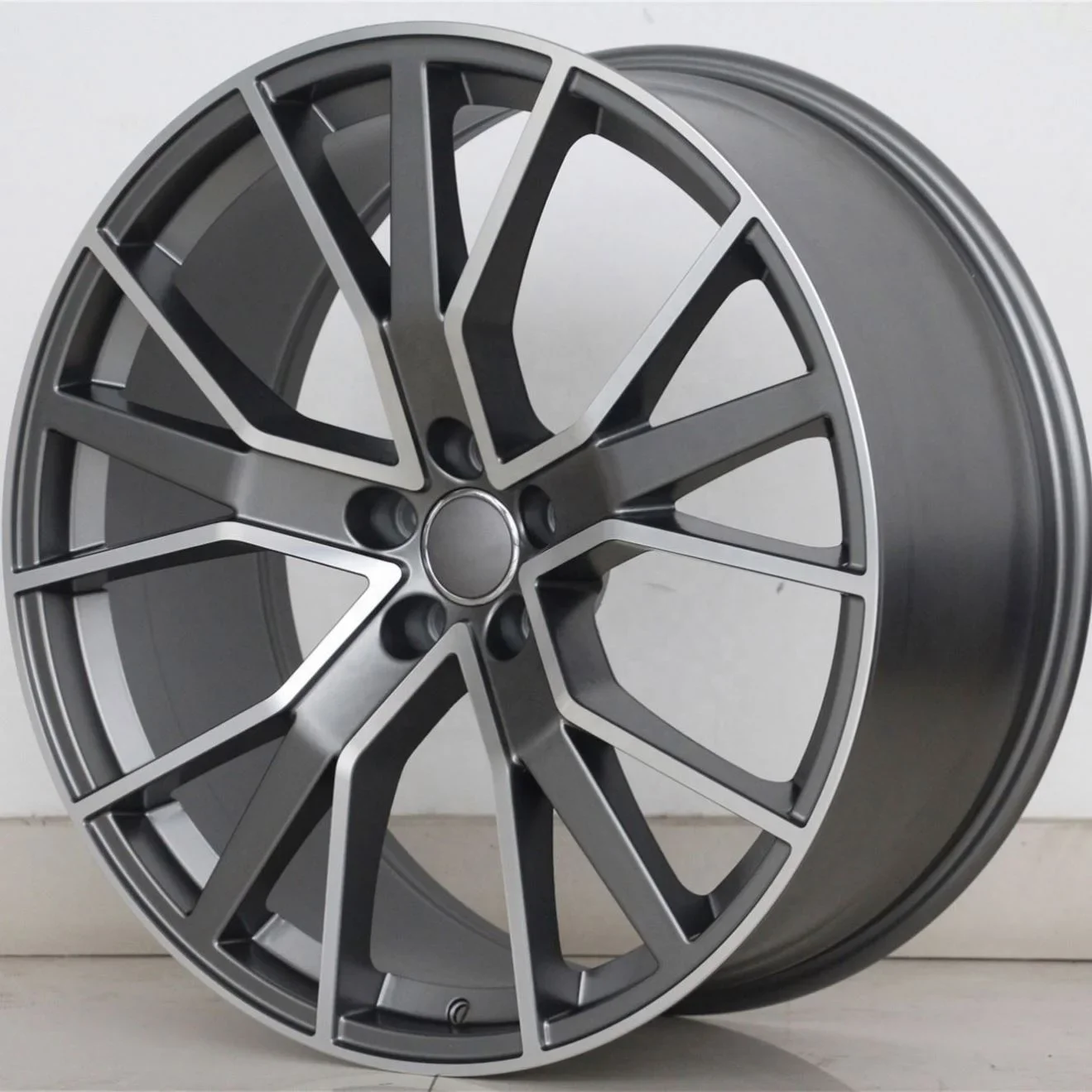 For Audi Full Size 19 20 21 22 Inch 5*112 Passenger Car Alloy Wheels Rims For Audi A5 A7 S4 S5 S6 RS4 RS5 RS6 Q7 Q8 RS7 RSQ8