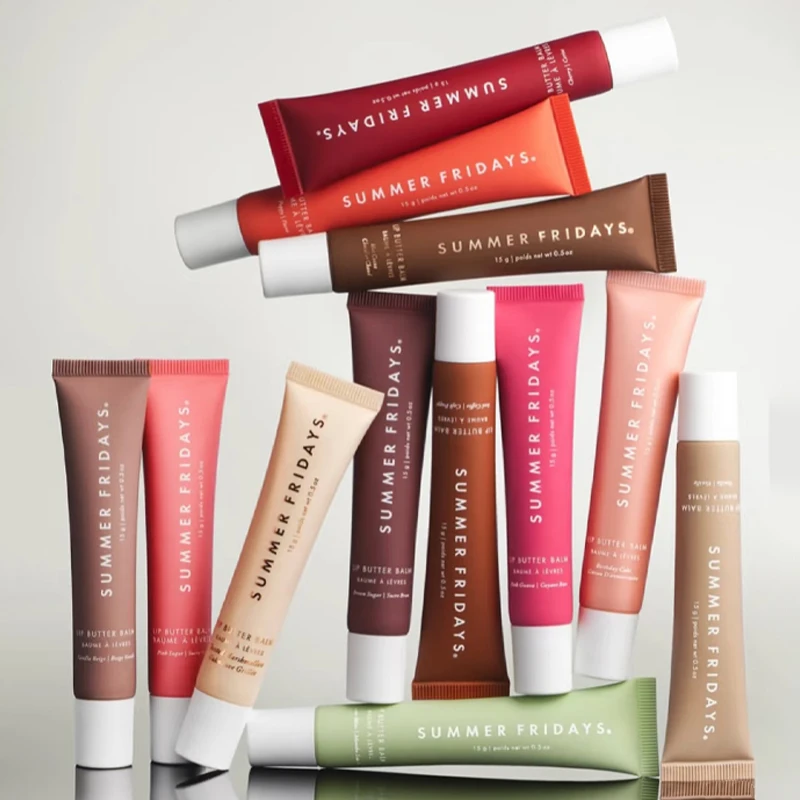 الصيف الجمعة بلسم الشفاه مرآة ترطيب ملمع الشفاه الشفاه الفانيليا الوردي السكر القهوة كعكة رائحة أحمر الشفاه ماكياج الزيت الشفاف #1