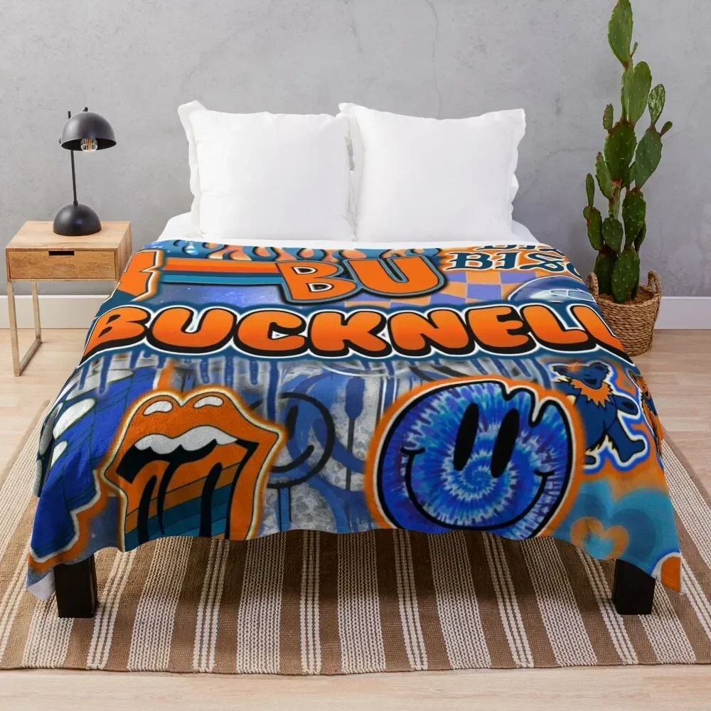 

B N E L L 2 . 0 Throw Blanket Cute Plaid Thermal Warm Blankets