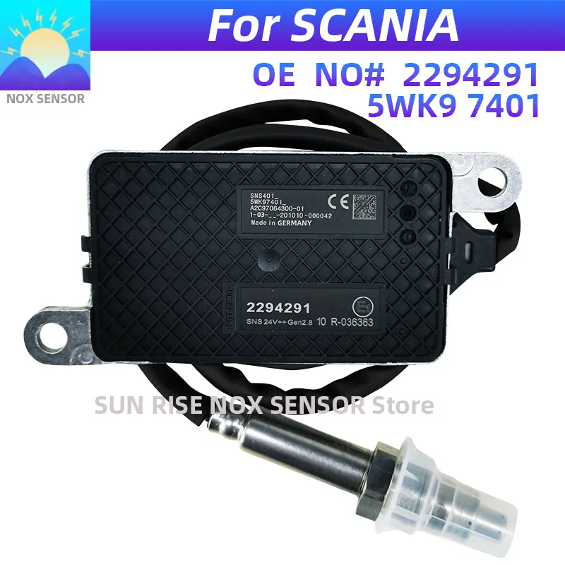 2294291 2064769 2247381 2296801 5wk97401 Nitrogen Oxygen Sensor 24V Nox