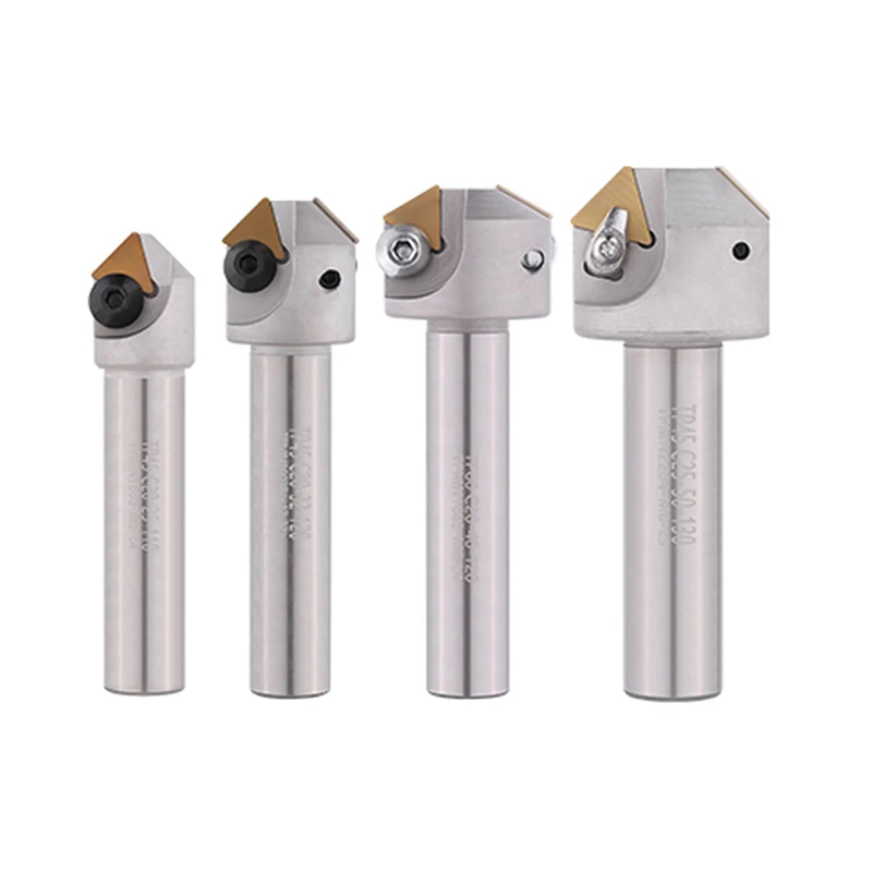 LIHAOPING TP 30 45 60 Degree TP45 C20-40-120 C16 Chamfering Tool CNC Lathe Machining Tungsten Steel Milling Cutter Inserts TPMN