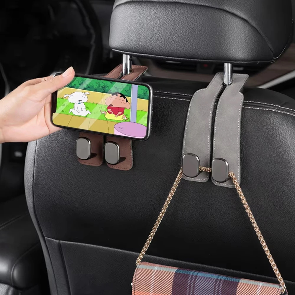 1-Piece Heavy-Duty Car Seat Back Hook, Hidden Design, Suitable for Suvs and Sedans - Abs Hook, Can Be Used to Hang Shopping Bags, Wallets, Coats, Invisible Car Storage Bags