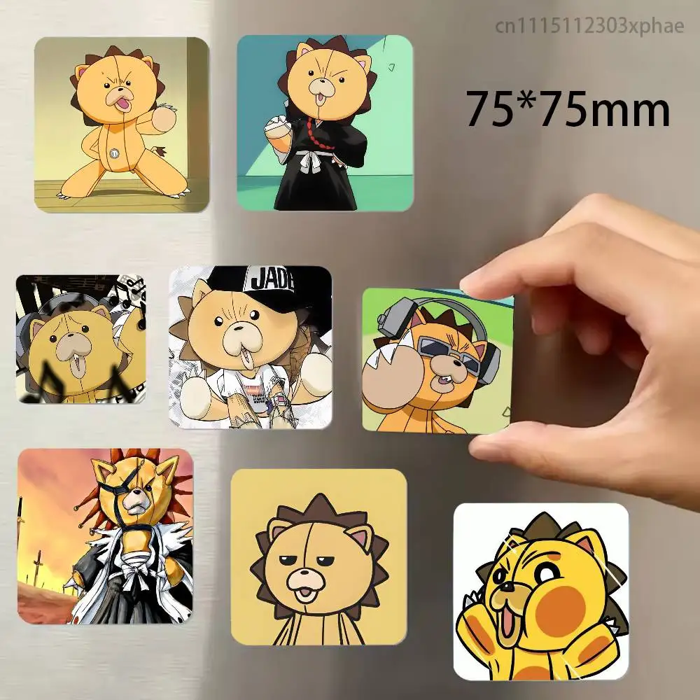 B-Bleach K-Kon Refrigerator Magnet Square Stickers Can Be Used To Personalize Are Ideal Keepsakes Or Gifts