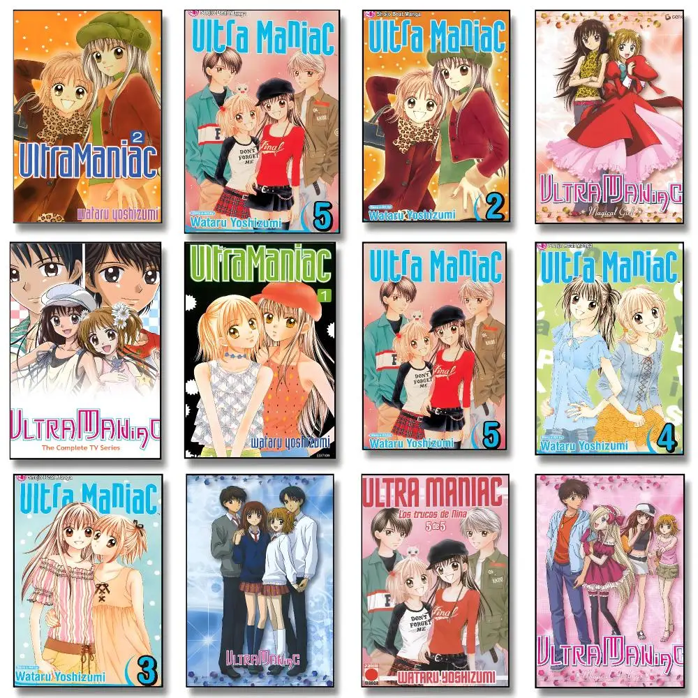Anime U-Ultra Maniac Poster Print Painting Home Decor for Bedroom Living Room Hallway