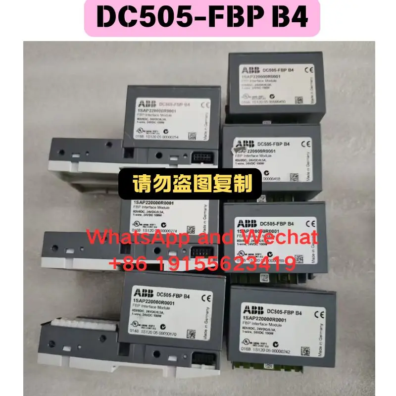 Used DC505-FBP B4 1SAP220000R001 controller Functional test OK