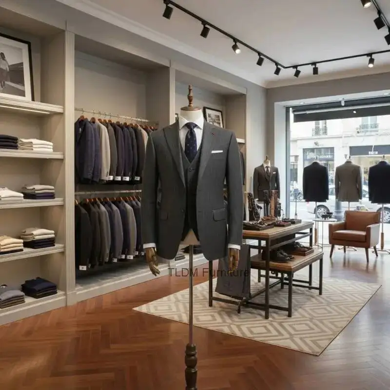 

Formal Elegant Business Thick Fabric Suits Covered for Male Half and Mannequin, Wear Ideal Display in Shop Windows JT40M
