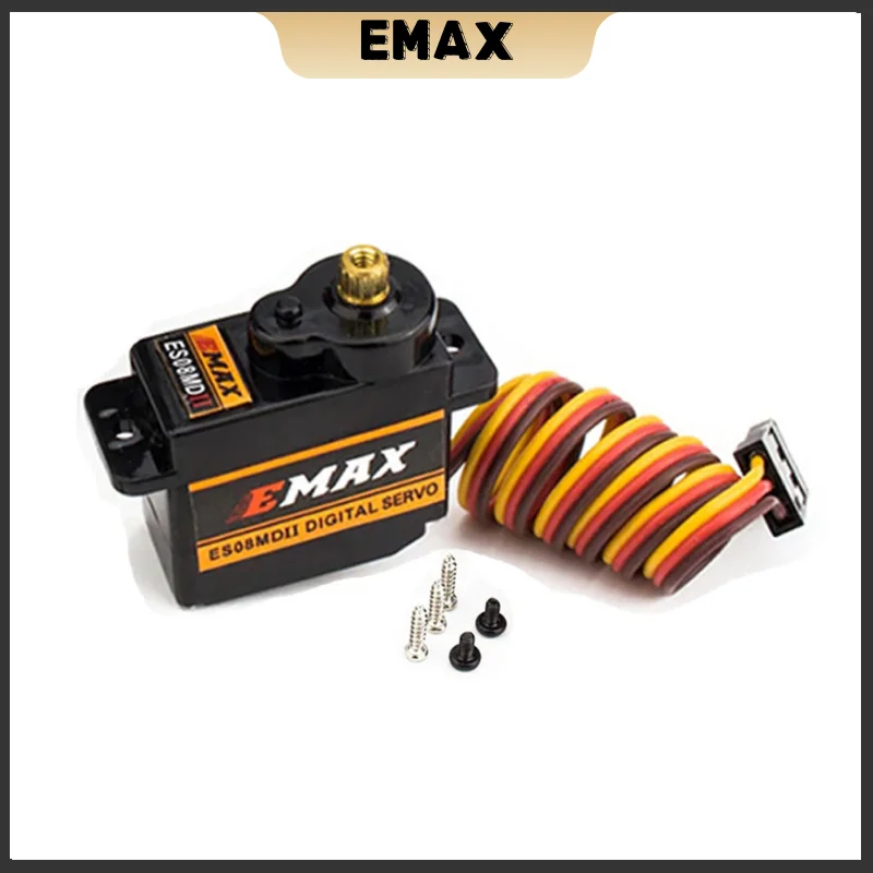 EMAX ES08MDII ES08MD II Digitale Mini Metalen Servo 12g/2.4kg/High-Speed Mini Metal Gear voor RC Model