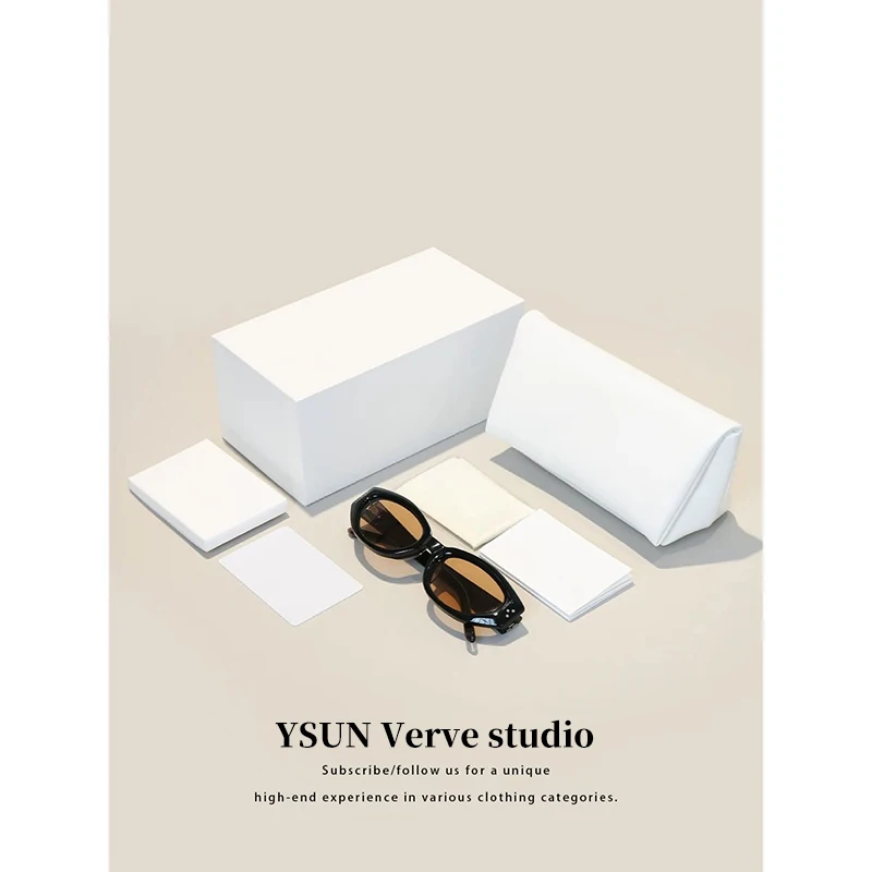 2024 Nuovi occhiali da sole GM da donna, occhiali da sole DADA in acetato di fascia alta con montatura stretta Cat Eye Protezione UV400