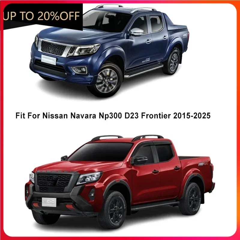 Visera de ventana para Nissan Navara Np300 D23 Frontier 2015 2016 2017 2018 2019 2020 2021 2022 2023 2024 2025 Deflector de parabrisas