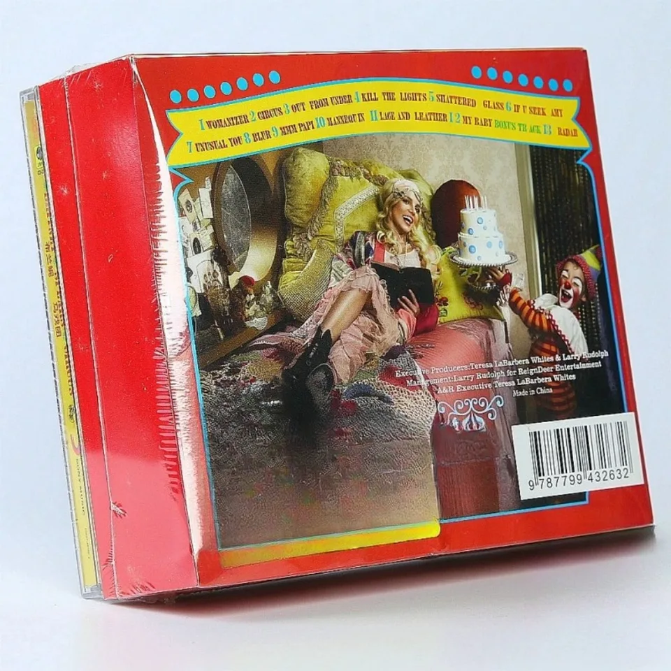 Britney Spears Circus CD + Limited Edition Puzzle - Iconic Pop