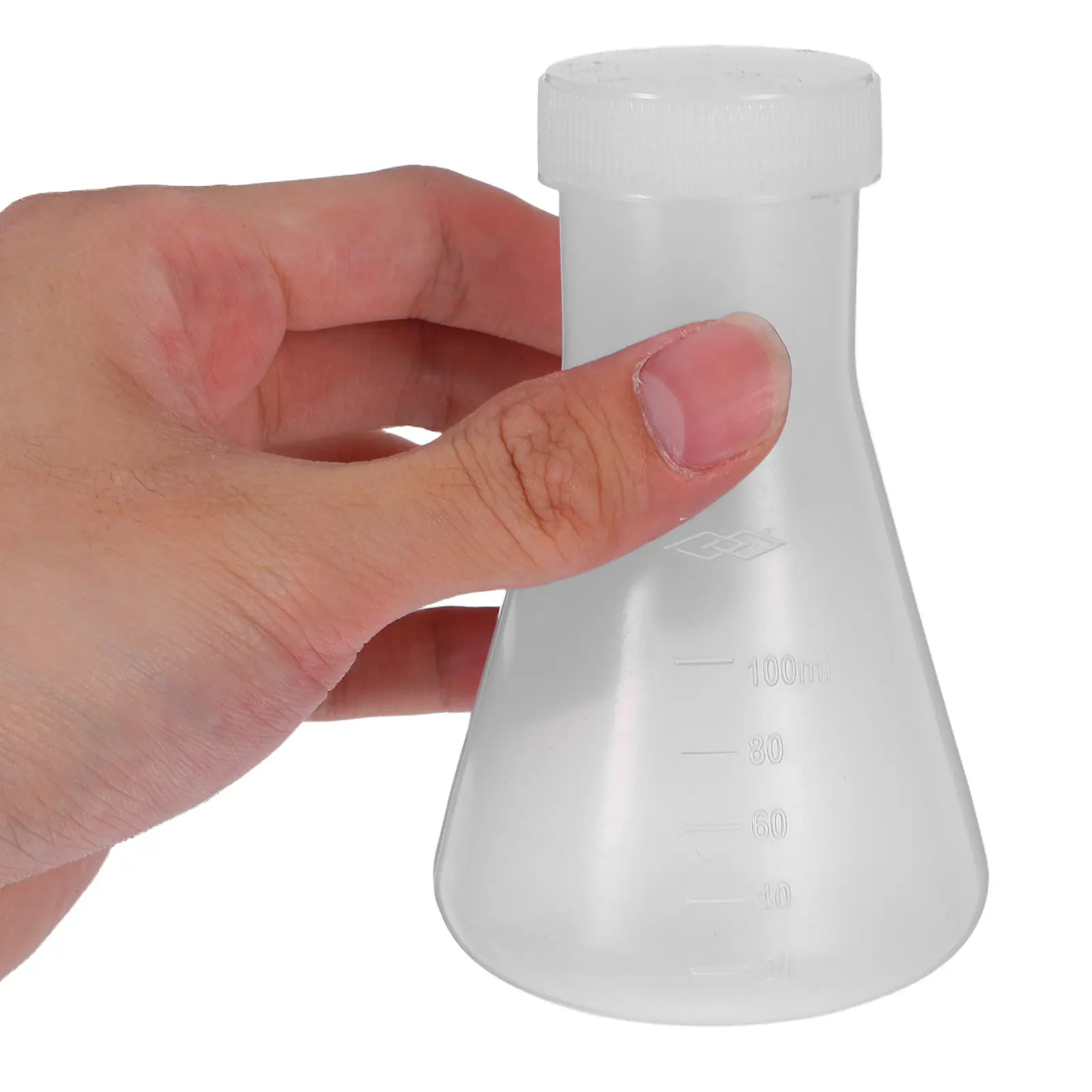 

3Pcs Professional Conical Flask Set Erlenmeyer Lab Flask for Science Education Research Life Science Accurate Measurement
