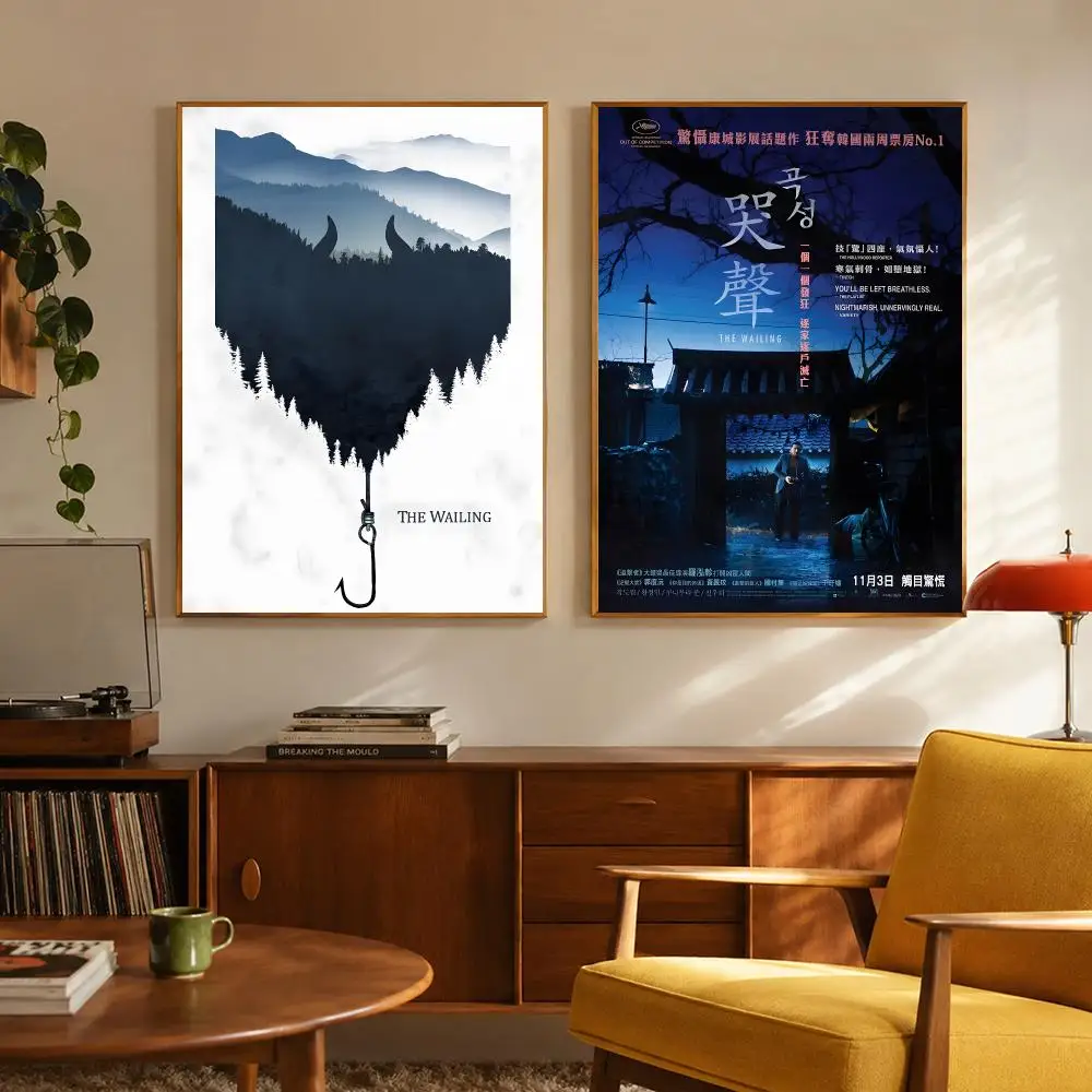 Horror Film The Wailing Poster Digital Solvent Print Waterproof PP Fade-Resistant Wall Art Room Decor Gift